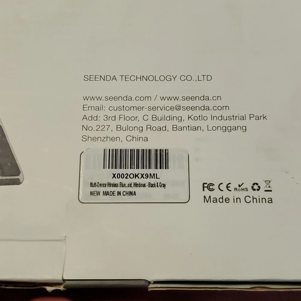 Seenda Bluetooth wireless keyboard